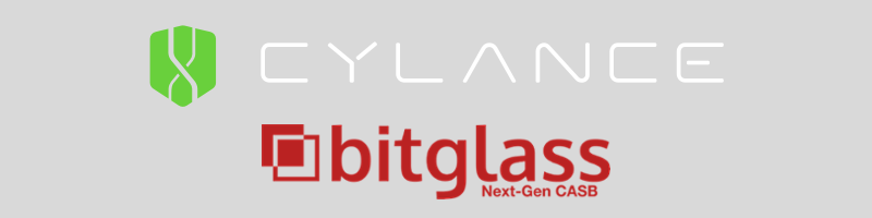 Foto: Cylance- und Bitglass-Logos | © Hersteller